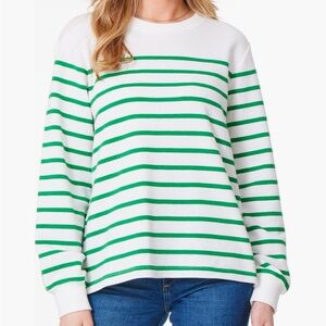 NWT C&C California Bee Stripe Crewneck Pullover